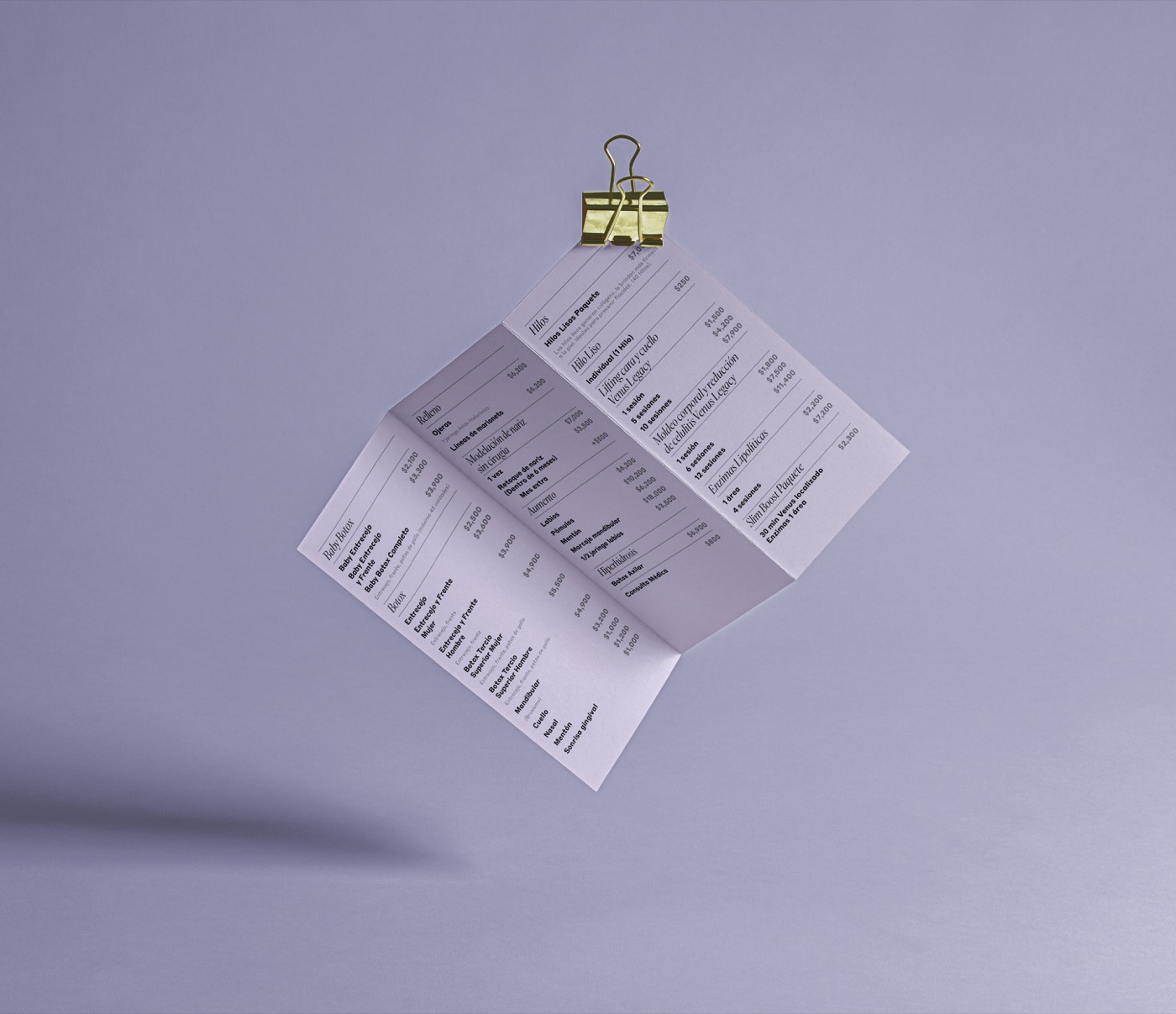 Cosmedica — brochure